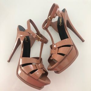 YSL Tribute Heel Nude
